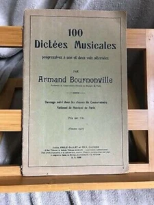 "Partition 100 dictées musicales Armand Bournonville" - Imagen 1 de 1