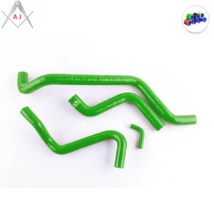 Kit de mangueras de radiador de silicona verde para Kawasaki KFX450R 2008 2010 2011 2012 - Imagen 1 de 3