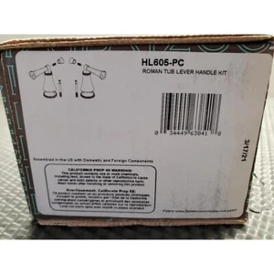 Brizo HL605-PC Baliza Roman Tub Filler Handle Kit, Chrome - Picture 1 of 1