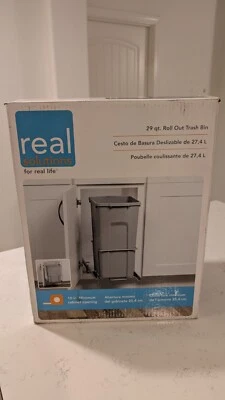 Bote de basura económico Real Solutions for real life 29 Qt Foto 1 de 3