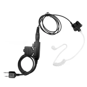 U94 PTT 2-Pin Radio Headset Walkie Talkie Adapter do radia Midland - Zdjęcie 1 z 5