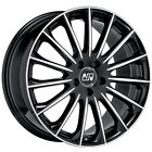 ALLOY WHEEL MSW MSW 30 FOR AUDI RS 5 9.5X19 5X112 GLOSS BLACK FULL POLISHED OHG