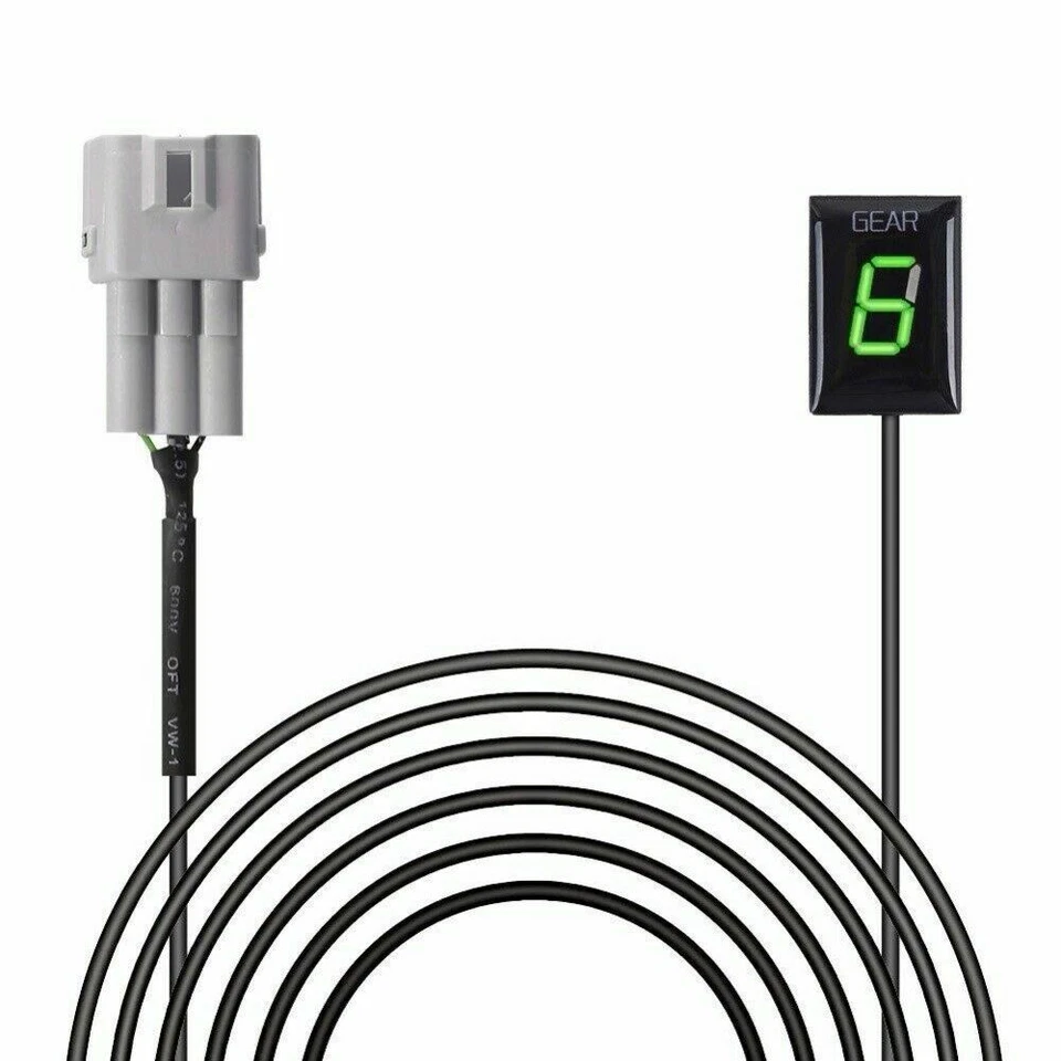 Motorcycle Bike LED Gear Indicator for Suzuki SV650 M109R2 GSX-R600 GSX1400 - Image 1 of 4