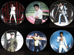 Set of 6 Elvis Presley Collector Plates [Limited Edition] NM - Picture 1 of 20