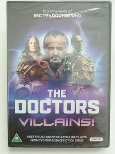 The Doctors: Villains! DVD Reeltime, Dr Who, Sealed, Region free - Picture 1 of 2
