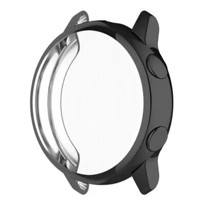 TPU Protective Cover Frame for Galaxy Watch Active SM-R500 (Black) - Photo 1 sur 6