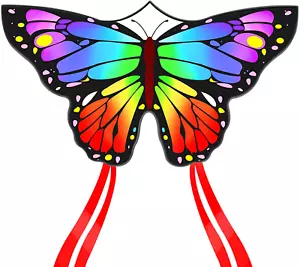 Easy to Fly Large Single Line Kite for Kids & Adults - 55" X 28" - Beach Kite wi - Picture 1 of 12