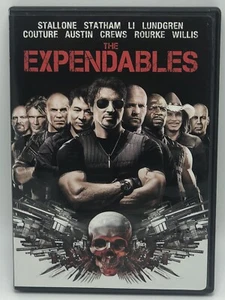 The Expendables #1 First DVD 2010 Stallone Statham Rated R Special Features - Imagen 1 de 2
