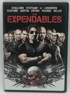 The Expendables #1 First DVD 2010 Stallone Statham Rated R Special Features Foto 1 de 2