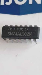 Microchip Texas Instruments SN74ALS02N F 9005 PUERTO CR UGAL 14 PINES - Imagen 1 de 7