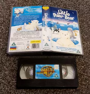 THE LITTLE POLAR BEAR BEST FRIENDS COME IN ALL SIZES PAL VHS VIDEO KIDS CHILDREN - Picture 1 of 8