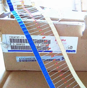 50 piezas 1S2473 1S2473T 1S2473T-77 diodo DO-35 anillo amarillo marca ROHM #DS145 - Imagen 1 de 1