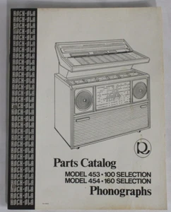 Rockola Jukebox Modelle 453/454 Teilekatalog - Bild 1 von 1
