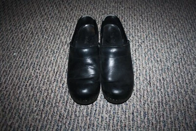 Zapatos Zueco Clásicos Bjorndal Para Mujer 7 Cuero Negro Foto 1 de 4