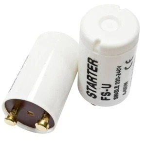 2 x FSU FS125 FS2 Fluorescent Starter Switch 22W Series 4-65W 125W Tube FS-U - Picture 1 of 4