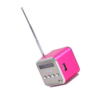 Portable Music Player Mini FM Radio USB Digital Speakers Support TF/SD Card NEW - Picture 1 of 10