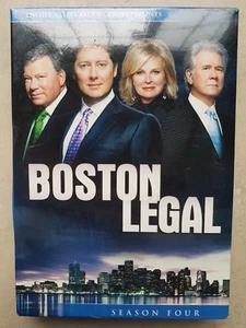 Boston Legal ~ Complete 4th Fourth Season 4 Four ~ BRAND NEW DVD SET - Picture 1 of 2
