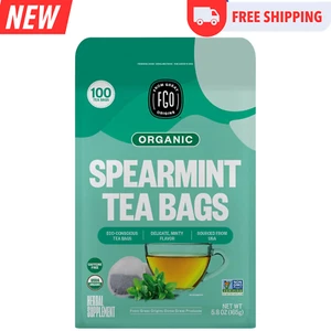 Spearmint Blatt Teebeutel, 100 Stück, Verpackung kann variieren (1er Pack) - Bild 1 von 5