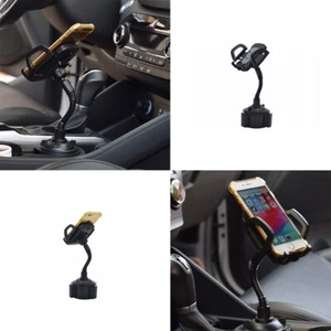 US 2-4 Pack Upgraded Universal Car Cup Phone Holder Cradle Adjustable Gooseneck - Picture 1 of 20