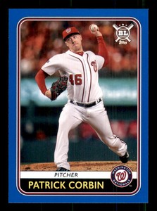 2020 Topps Big League #3 Patrick Corbin Blue NR-MT