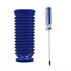 Enhance Your Vacuuming Experience with Soft Velvet Roller Suction Blue Hose