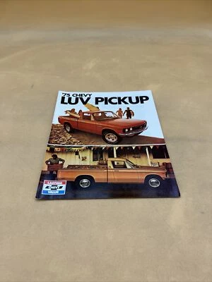 Chevrolet Luv 1975 camioneta concesionario sala de exposición ventas folleto catálogo folleto Foto 1 de 4