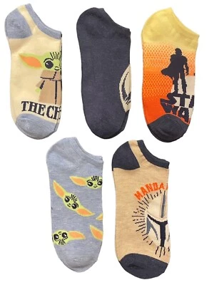 Star Wars The Mandalorian Baby Yoda Mujer No Show Calcetines Zapato Talla 4-10 Foto 1 de 3