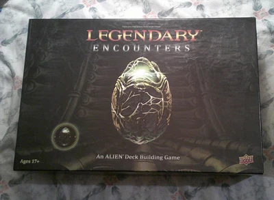 Legendary Encounters An Alien Deck Building Board game + Expansion + Covenant - Image 1 of 3