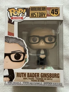 Funko Pop! 2020 Iconos Historia Americana Ruth Bader Ginsburg #45 - Imagen 1 de 6