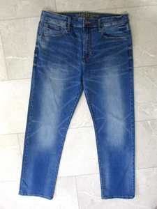 Jeans uomo American Eagle relaxed dritto taglia 34x32 extreme flex - Foto 1 di 8