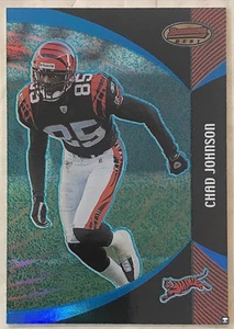2003 Bowman's Best Blue #25 Chad Johnson 79/499! Cincinnati Bengals! - Picture 1 of 2