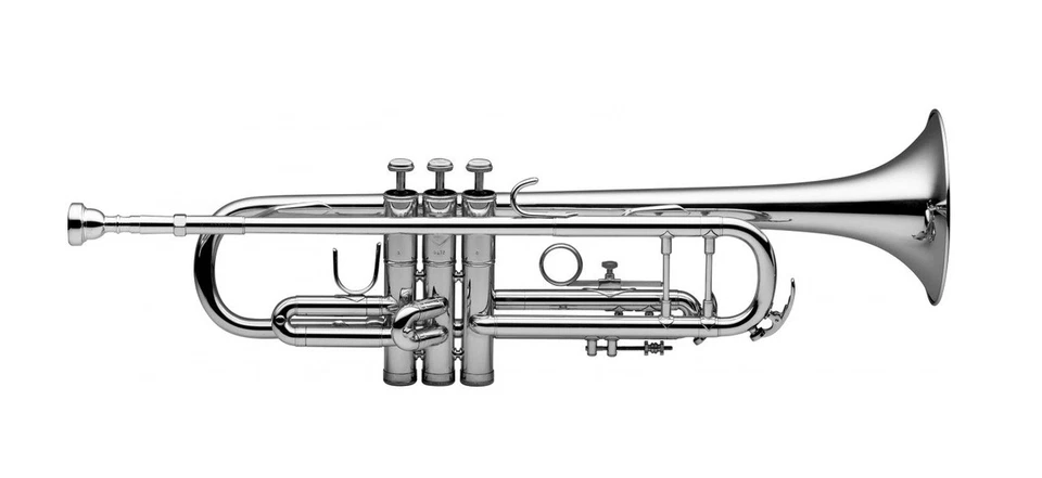 TROMPETA STAGG Bb plateada con FUNDA BLANDA - Probada en tienda antes del envío Foto 1 de 1