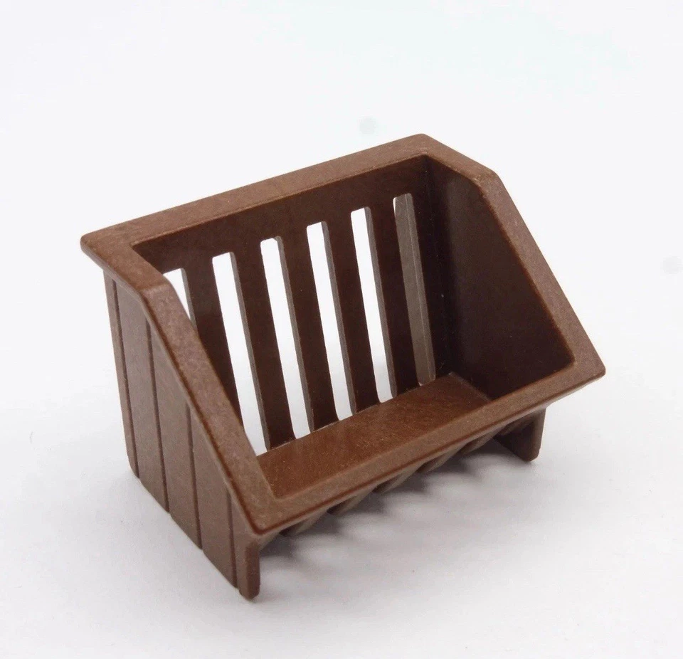 Playmobil Mangeoire Marron 3855 4093 4344 4826 4866 5107 - Photo 1/1