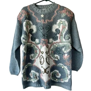 Suéter suéter feo tejido vintage clásico Element Cottagecore Grandpa años 80 90 M - Imagen 1 de 10