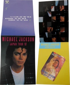 Michael Jackson Carte Telephone Phonecard Calling Phone Card Bad Tour JAPAN 1987 - Bild 1 von 2