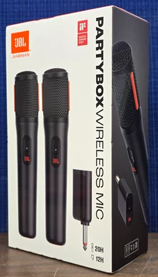JBL PartyBox Digital Wireless Microphone System with Dual-Channel Receiver - Image 1 of 4