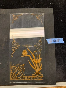 (G225) Antikes Uhrengehäuse Türglas - Lebkuchen, Stube, Küche 12,5 Zoll - Bild 1 von 8