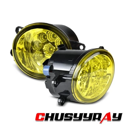 Luz antiniebla LED para parachoques lente frontal transparente 3200 k para Toyota RAV4 2006-2012 2 piezas Foto 1 de 4