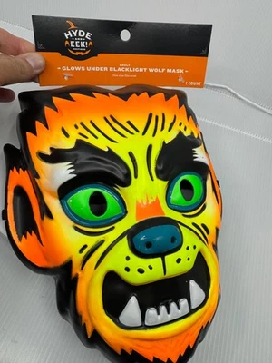 Hyde and EEK!-Werewolf Mask-Glows- Nice Design-New-Universal Monsters - Image 1 of 4