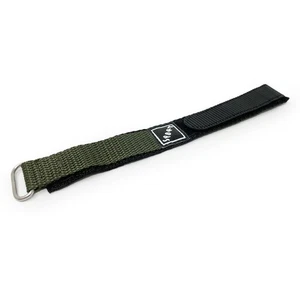 Tessuta Nylon Cinturino Orologio Sport Fascia Cachi Verde 14mm 16mm 18mm 20mm - Picture 1 of 6