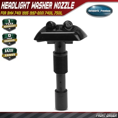Boquilla lavadora faro delantero izquierdo bmw e38 740i 1995 1997-2001 740iL 750iL Foto 1 de 4