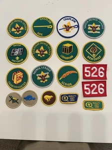 Vintage Boy Scouts BSA Patch Lot - 18 Mixed Patches - All New Unused - Picture 1 of 6