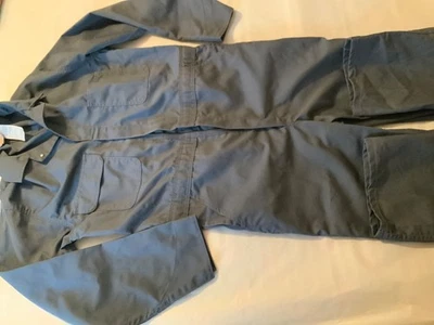 Vintage Big Mac Coveralls Men’s Sz. 42 Tall Gray Mechanic Workwear - Image 1 of 4