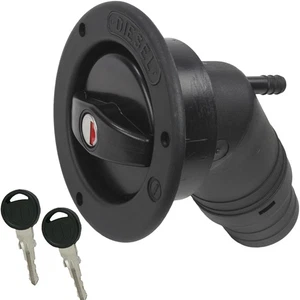 Diesel Einfüllstutzen Tankstutzen Tankdeckel Wohnmobil Caravan Boot Camper 50 mm - Bild 1 von 7