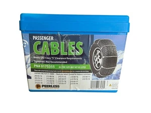 Peerless Chain Passenger Car Tire Cables PN: 0175355 OB - Picture 1 of 2