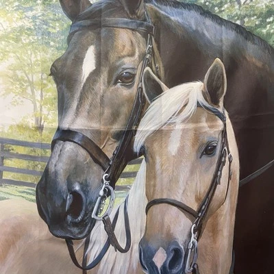 Флаг лошади двусторонний вертикальный дом флаг домашнее животное полюс рукав - Изображение 1 из 4