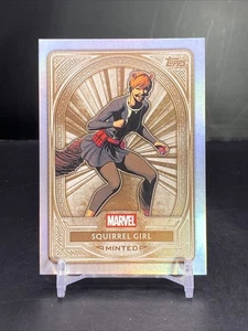 2025 Topps Marvel Mint Squirrel Girl Bronze Refractor - Picture 1 of 2