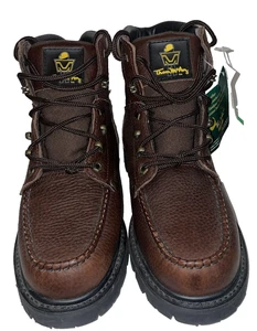 Thom McAn Leather Boots Men’s Size 8.5 Performax Poron 4000 NWT Vintage # F016 - Picture 1 of 23