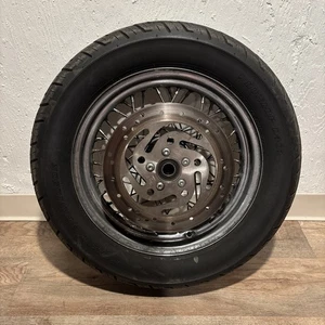05 HARLEY SPORTSTER 1200 883 REAR BACK WHEEL RIM 1 INCH AXLE - Picture 1 of 4