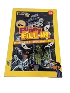 funny fill in books MY HAUNTED HOUSE ADVENTURE - Picture 1 of 2